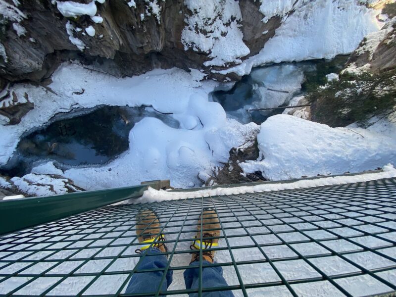 Johnston Canyon, Alberta, Canada. Image © PlanetSKI
